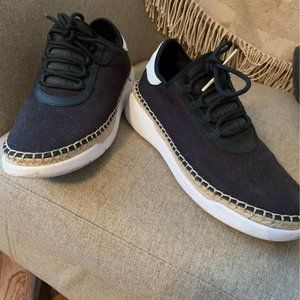 Michael Kors Black Fashion Sneakers (Size 6.5)